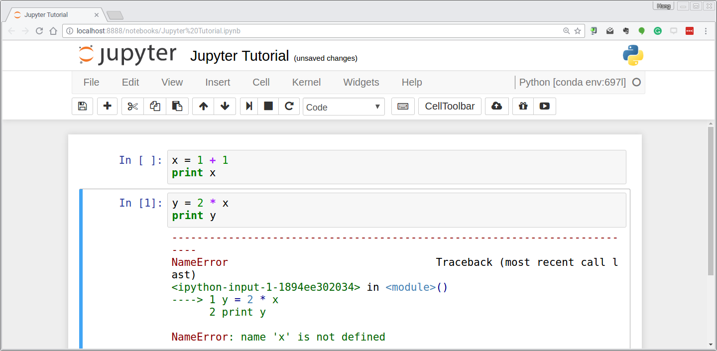 root jupyter notebook tutorial